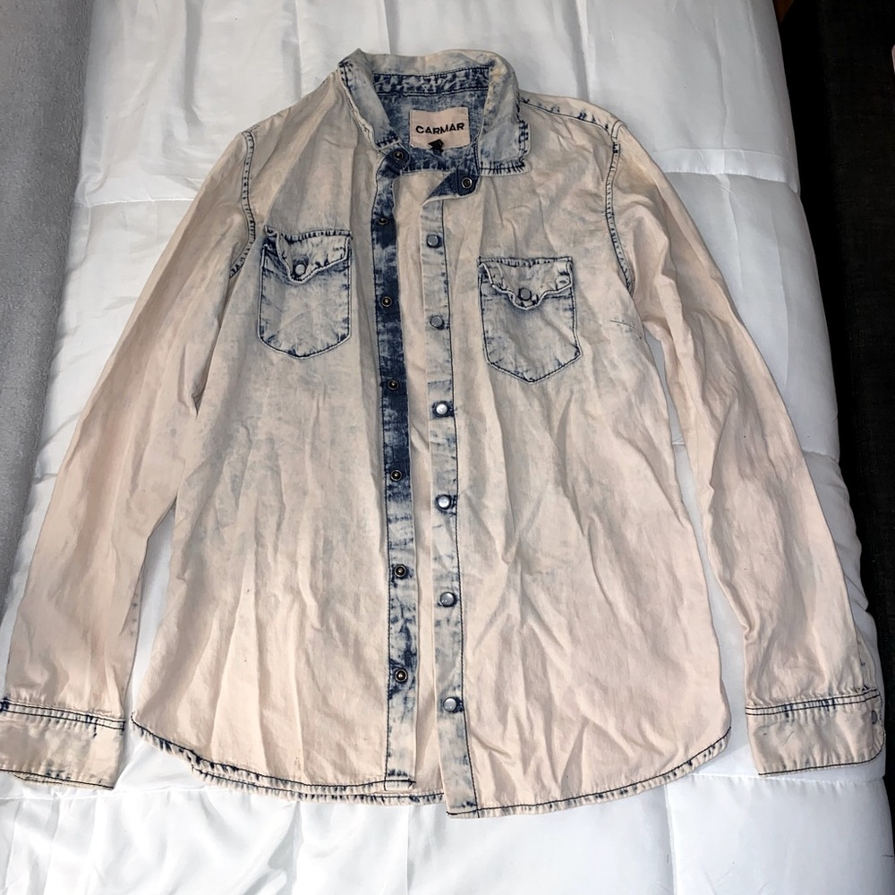 CARMAR Denim Button-up Shirt